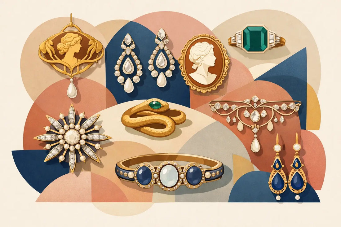 8 styles de joaillerie ancienne incontournables