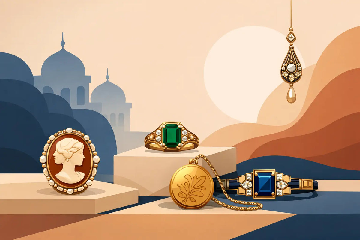 Tendances bijoux anciens 2026, l’art du singulier