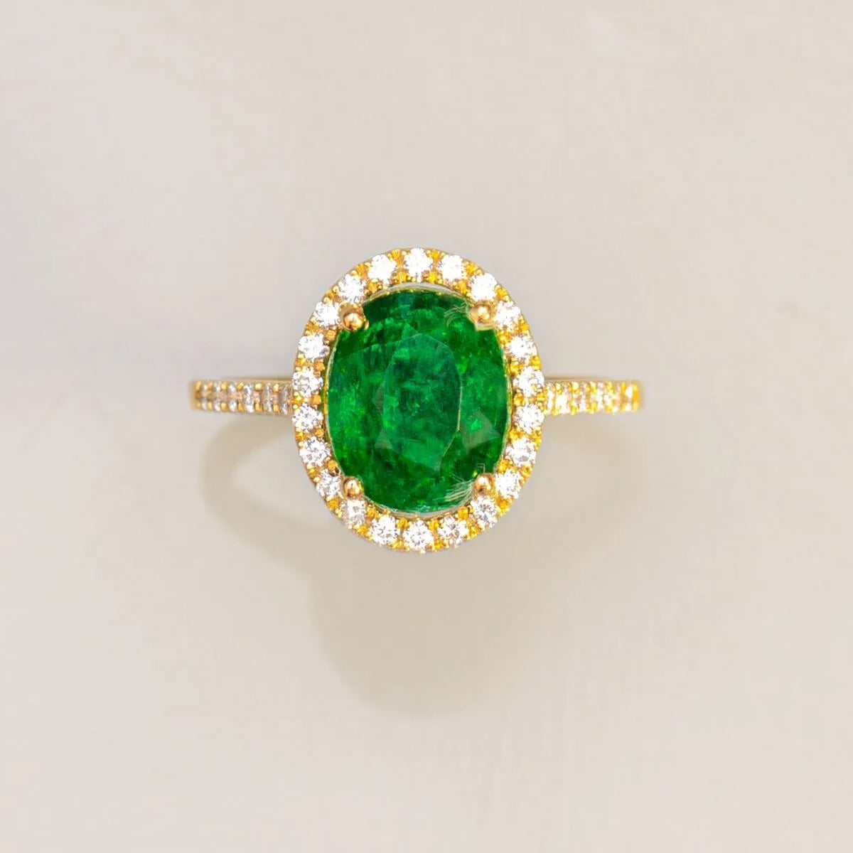 grenat vert tsavorite naturel